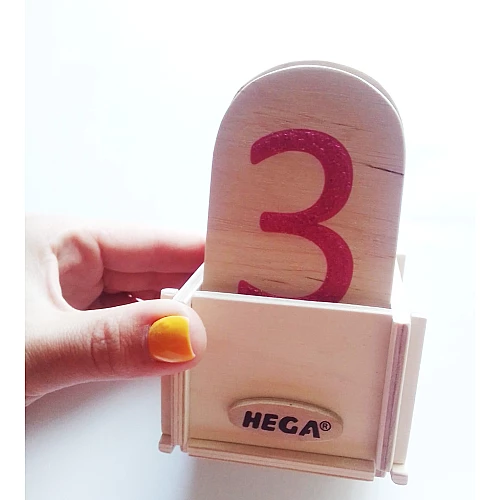 Сенсорный набор Монтессори Цифры и точки №2 от Hega