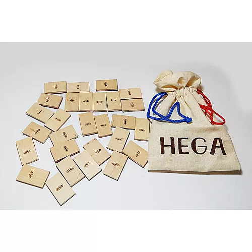 Развивающая дидактическая игра Сенсорное домино (30 шт) от Hega Развивающая дидактическая игра Сенсорное домино (30 шт) от Hega