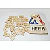 Развивающая дидактическая игра Сенсорное домино (30 шт) от Hega