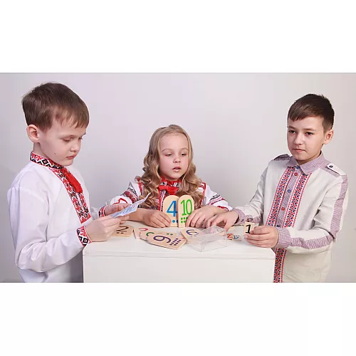 Дидактичний набір Цифри (10 шт) від Hega Дидактичний набір Цифри (10 шт) від Hega