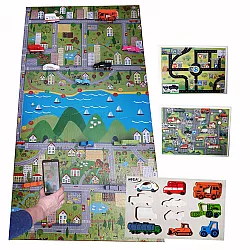 Игровой коврик с машинками от Hega