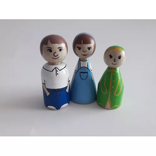 Игровой набор фигурок Семья (7 шт) от Hega Игровой набор фигурок Семья (7 шт) от Hega