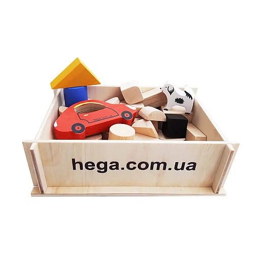 Деревянный конструктор Брендовый от Hega Деревянный конструктор Брендовый от Hega