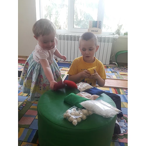 Набор сенсорных мешочков от Hega