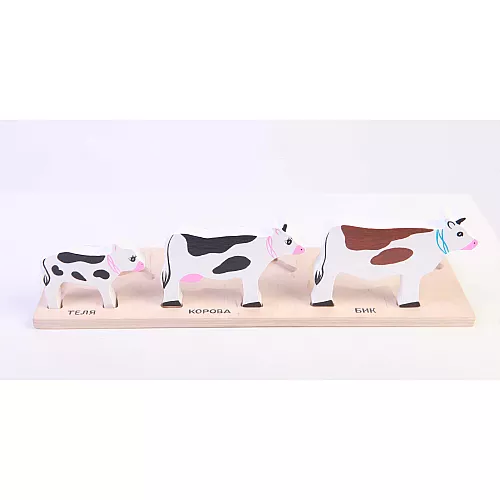 Рамка-вкладиш Корови (3 шт) від Hega Рамка-вкладиш Корови (3 шт) від Hega