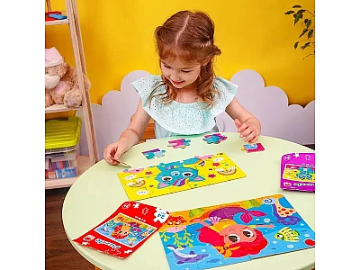 Как и когда учить детей собирать пазлы