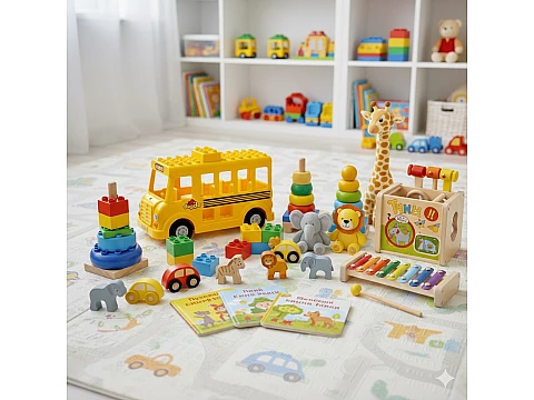 Интересные игрушки для малышей 2–3 лет: рейтинг от Обетти