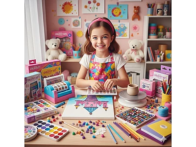 10 незабутніх творчих наборів для дівчаток