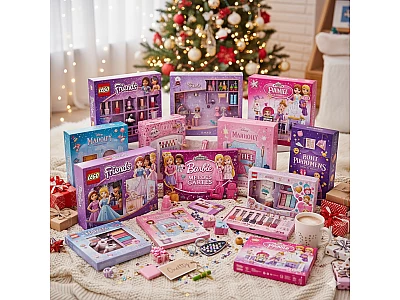 ТОП-15 адвент-календарей для девочек: праздник каждый день