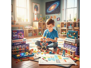 Набори для творчості для хлопчиків: що допоможе розкрити талант дитини