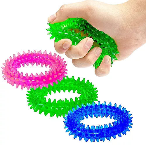 Набор антистрессовых колец и мячиков (6 шт) от The Adventurous Mind Sensory Toys Набор антистрессовых колец и мячиков (6 шт) от The Adventurous Mind Sensory Toys