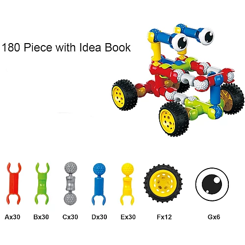 Розвиваючий конструктор ZOOB (180 елементів)