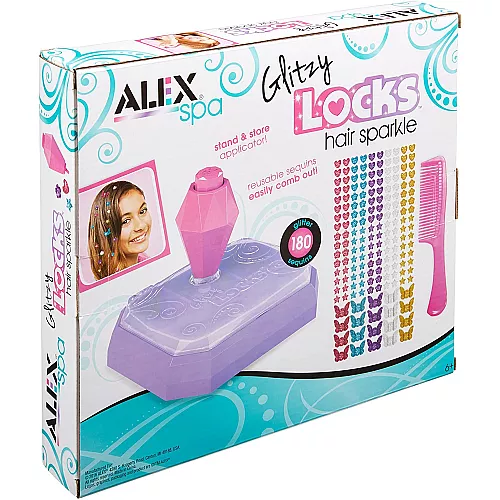 Набір для творчості Блискітки Гліттер для волосся від Alex Toys Набір для творчості Блискітки Гліттер для волосся від Alex Toys
