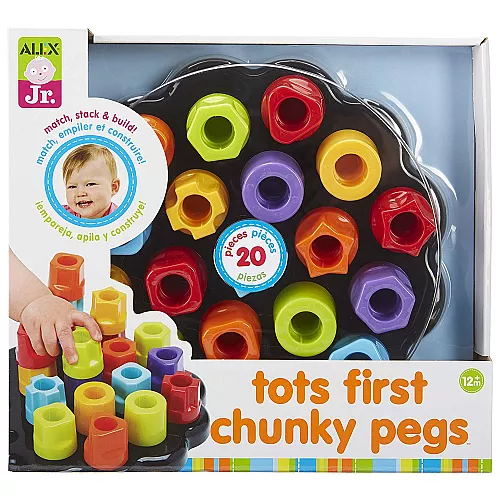 Набір для сортування Кольорові гайки (20 шт) від ALEX Toys