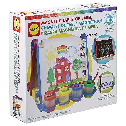 Двостороння дошка для малювання крейдою і фарбами від ALEX Toys