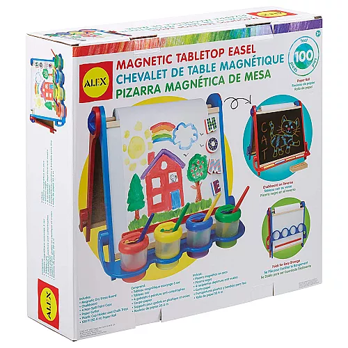 Двостороння дошка для малювання крейдою і фарбами від ALEX Toys