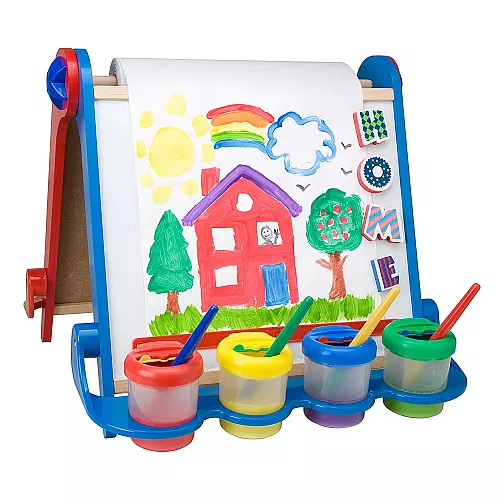 Двостороння дошка для малювання крейдою і фарбами від ALEX Toys