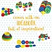 Счетный набор Разноцветные пуговички (144 шт) от ECR4Kids