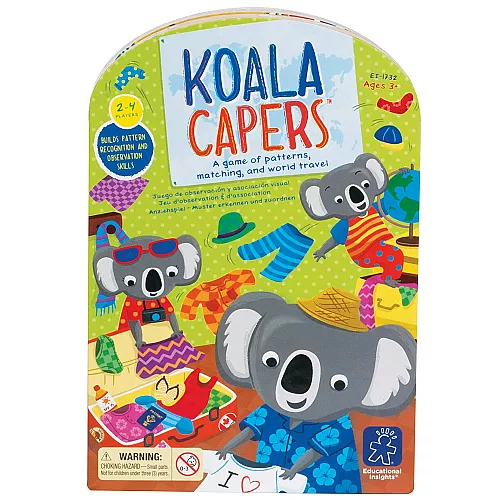 Обучающая карточная игра Коала Каперс от Educational Insights Обучающая карточная игра Коала Каперс от Educational Insights