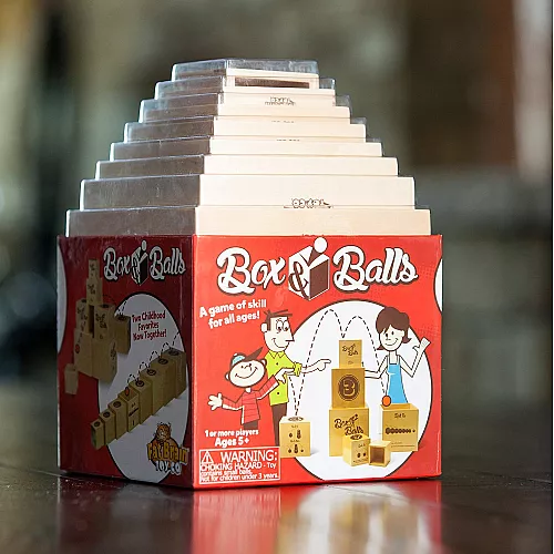 Логическая игрушка Коробки и мячики от Fat Brain Toys Логическая игрушка Коробки и мячики от Fat Brain Toys