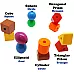 Набор для сортировки Цветные фигуры (36 шт) от Skoolzy