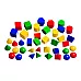 Набор 3D геометрических фигур (40 шт) от Learning Advantage