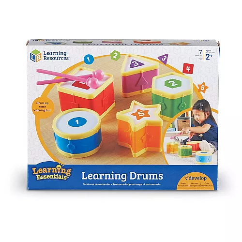 Розвиваючий рахунковий набір Барабани (5 шт) від Learning Resources Розвиваючий рахунковий набір Барабани (5 шт) від Learning Resources