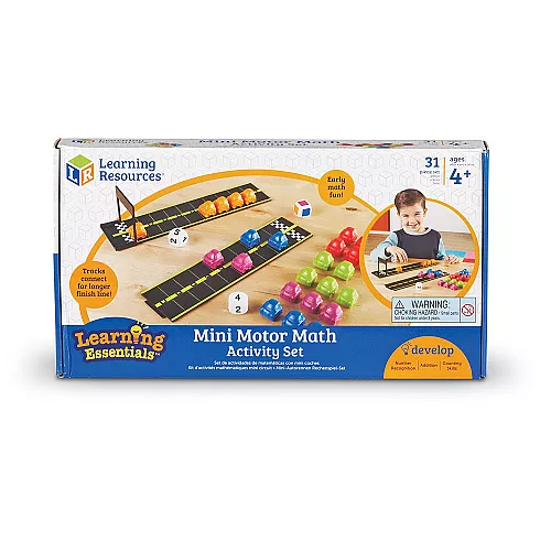 Набор для счета и изучения математики Гонки (25 шт) от Learning Resources