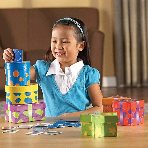 Набор для сортировки Коробки с подарками (6 шт) от Learning Resources Набор для сортировки Коробки с подарками (6 шт) от Learning Resources