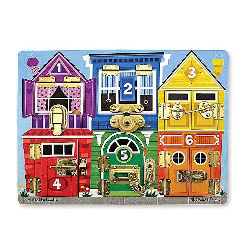 Бізіборд з замочками від Melissa & Doug Бізіборд з замочками від Melissa & Doug