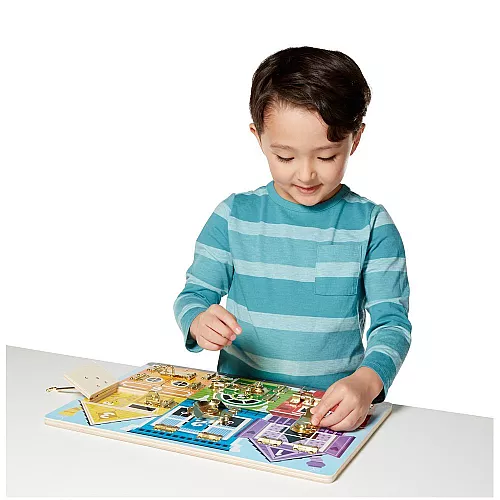 Бізіборд з замочками від Melissa & Doug Бізіборд з замочками від Melissa & Doug