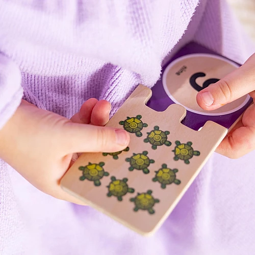 Дерев'яний набір для рахунку Пазли (40 шт) від Melissa & Doug