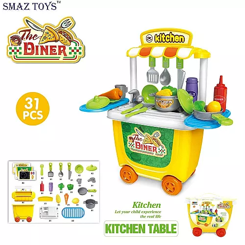 Розвиваючий набір Міні кухня (31 елемент) від SMAZ TOYS Розвиваючий набір Міні кухня (31 елемент) від SMAZ TOYS