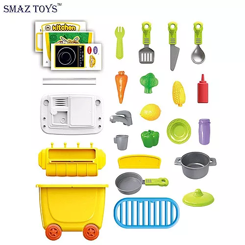 Розвиваючий набір Міні кухня (31 елемент) від SMAZ TOYS Розвиваючий набір Міні кухня (31 елемент) від SMAZ TOYS