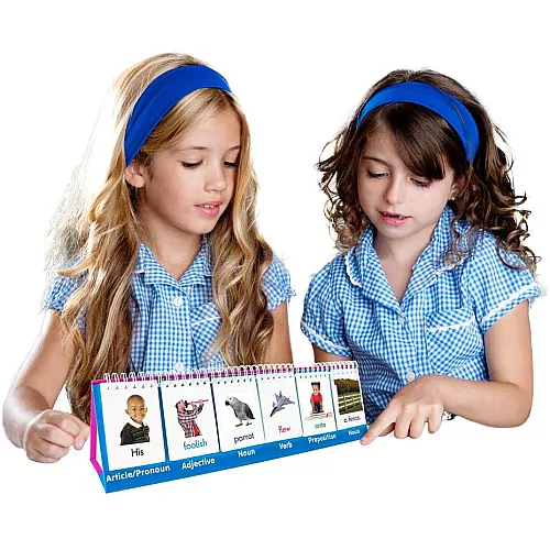 Развивающий двухсторонний флипбук Составляем предложения от Junior Learning Развивающий двухсторонний флипбук Составляем предложения от Junior Learning