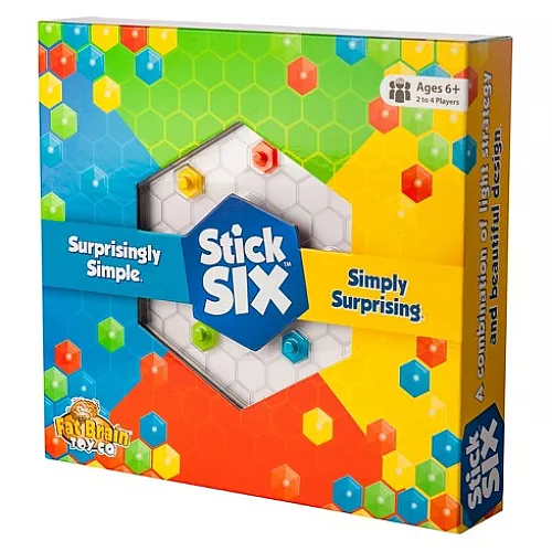 Логическая игра-головоломка "Stick Six" от Fat Brain Toys Логическая игра-головоломка "Stick Six" от Fat Brain Toys