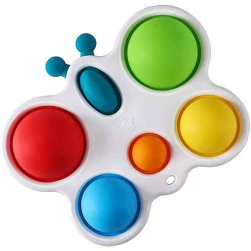 Сенсорна іграшка Simple Dimple сімпл дімпл Метелик з силіконовими бульбашками від Anpole