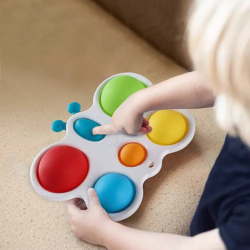 Сенсорна іграшка Simple Dimple сімпл дімпл Метелик з силіконовими бульбашками від Anpole