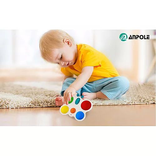 Сенсорна іграшка Simple Dimple сімпл дімпл Метелик з силіконовими бульбашками від Anpole