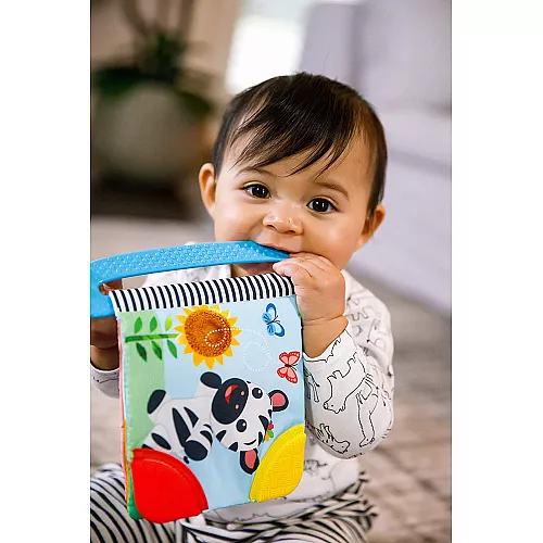 Розвиваюча книжка прорізувач для зубів від Baby Einstein Розвиваюча книжка прорізувач для зубів від Baby Einstein