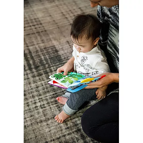 Розвиваюча книжка прорізувач для зубів від Baby Einstein Розвиваюча книжка прорізувач для зубів від Baby Einstein