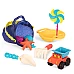 Развивающий набор для песка с ведерком (9 предметов) от Battat