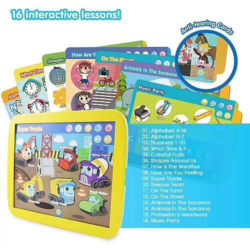 Розвиваючий STEM планшет INNO PAD з картками (8 шт) від BEST LEARNING Розвиваючий STEM планшет INNO PAD з картками (8 шт) від BEST LEARNING