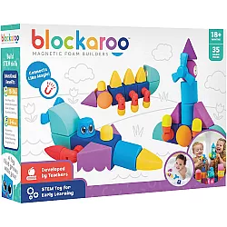 Развивающий конструктор Магнитные блоки (35 шт) от Blockaroo