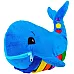 Тактильная игрушка Кит с застежками от Buckle Toys