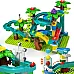 Строительный STEM конструктор лабиринт Джунгли (124 шт) от Burgkidz