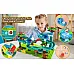 Строительный STEM конструктор лабиринт Джунгли (124 шт) от Burgkidz