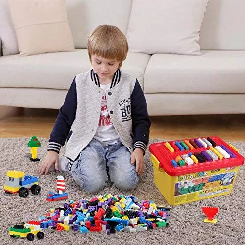 Логічний будівельний набір Лего (500 шт) від Burgkidz Логічний будівельний набір Лего (500 шт) від Burgkidz