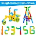 Будівельний STEM набір з трубочками (176 шт) від Burgkidz