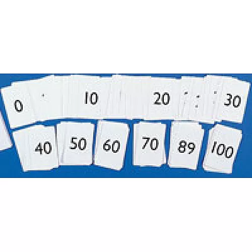 Счетный набор Карточки с цифрами 0-100 (101 шт) от Cambridge House